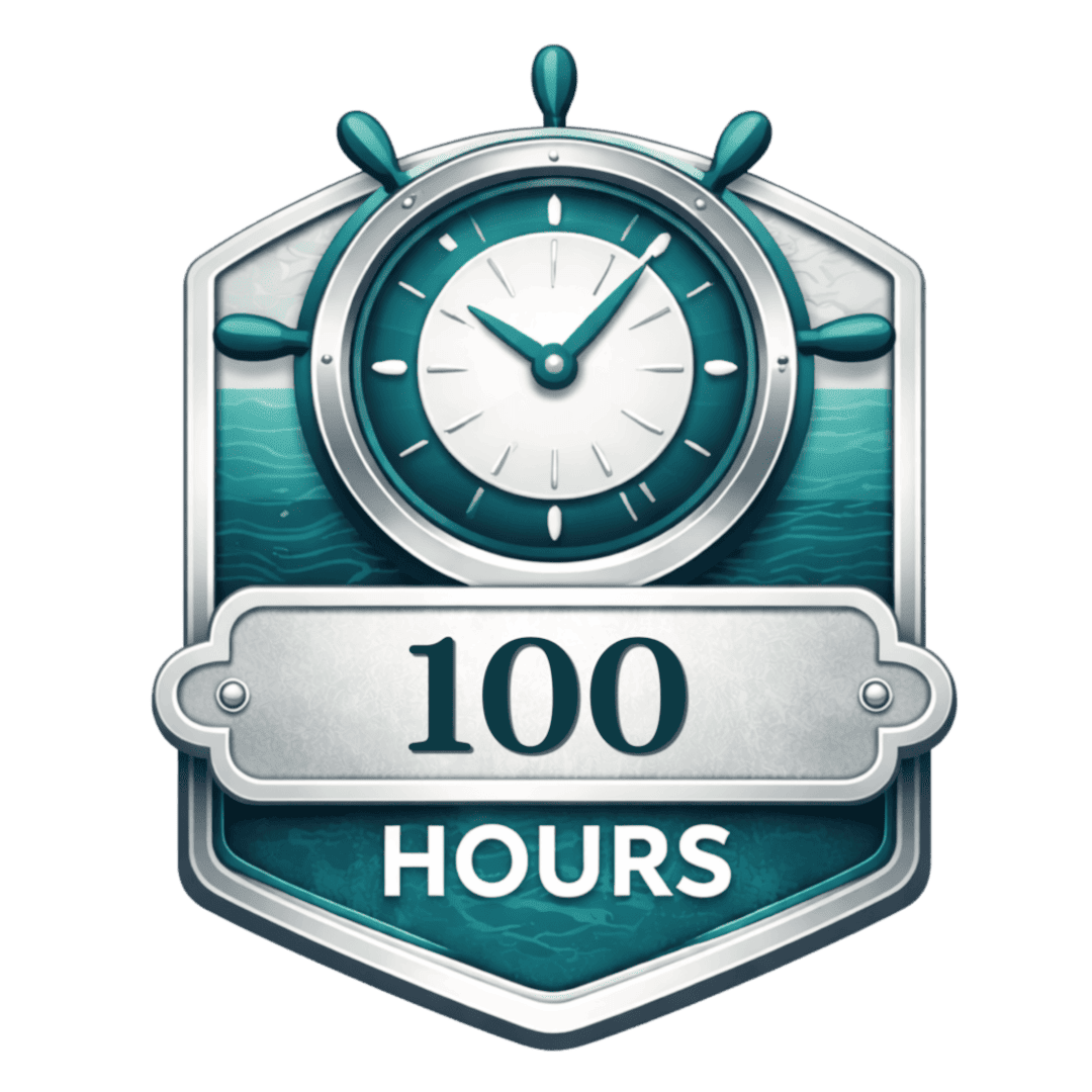 100 Hours trophy picture on SeaPeople
